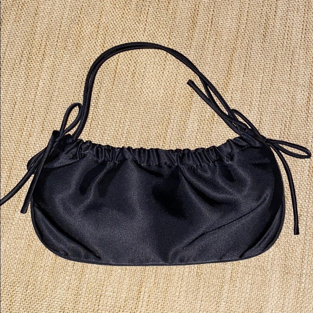 BCBG MAXAZRIA silk/satin bag